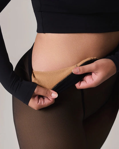 LuxeVeil Seamless Compression Sculpt Leggings